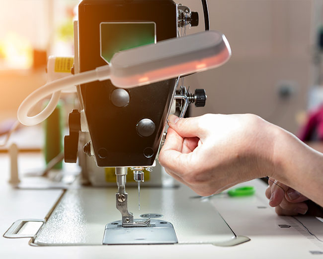 Auxiliary parts of the sewing machine